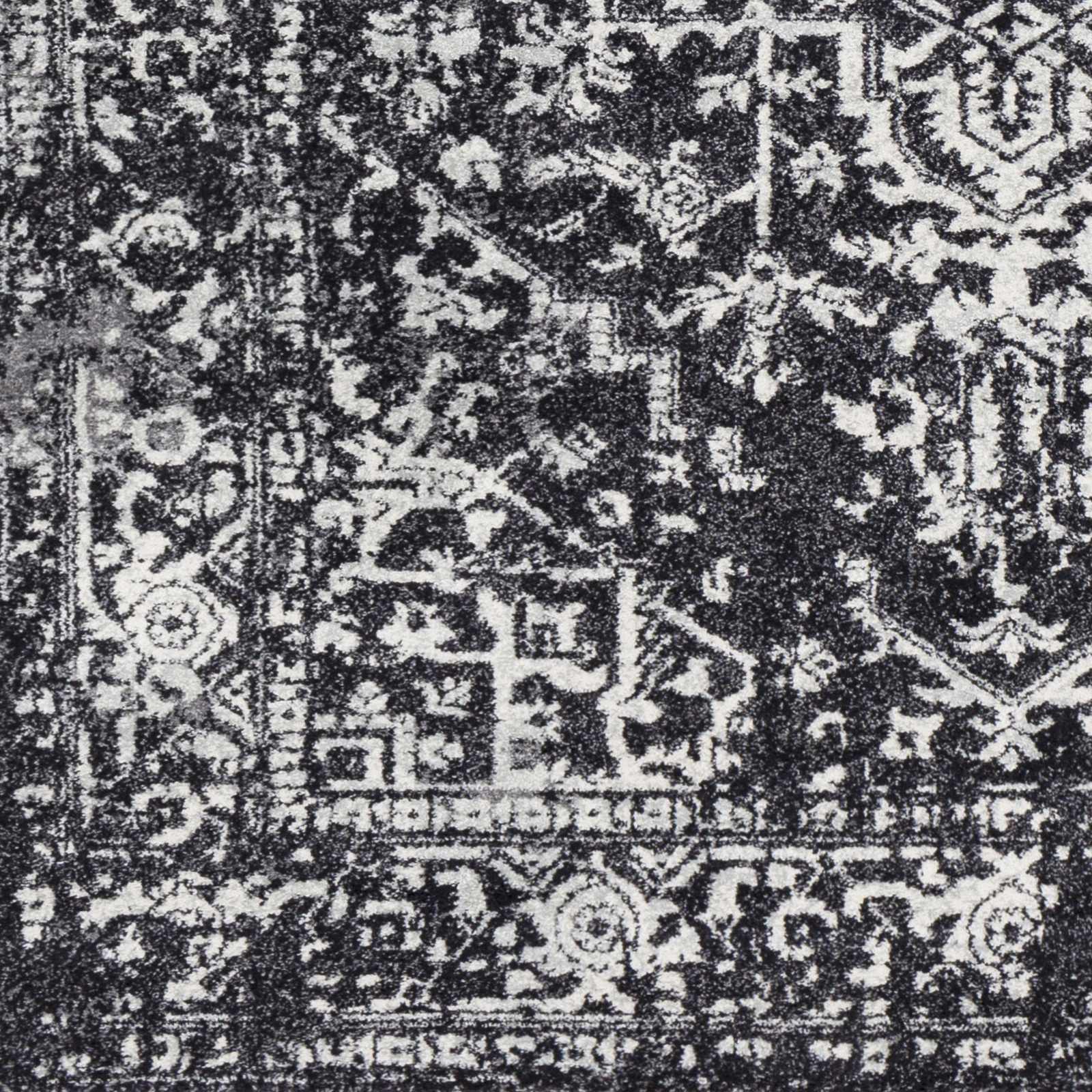 Rachel Black Area Rug - Ornate Home