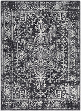 Rachel Black Area Rug - Ornate Home