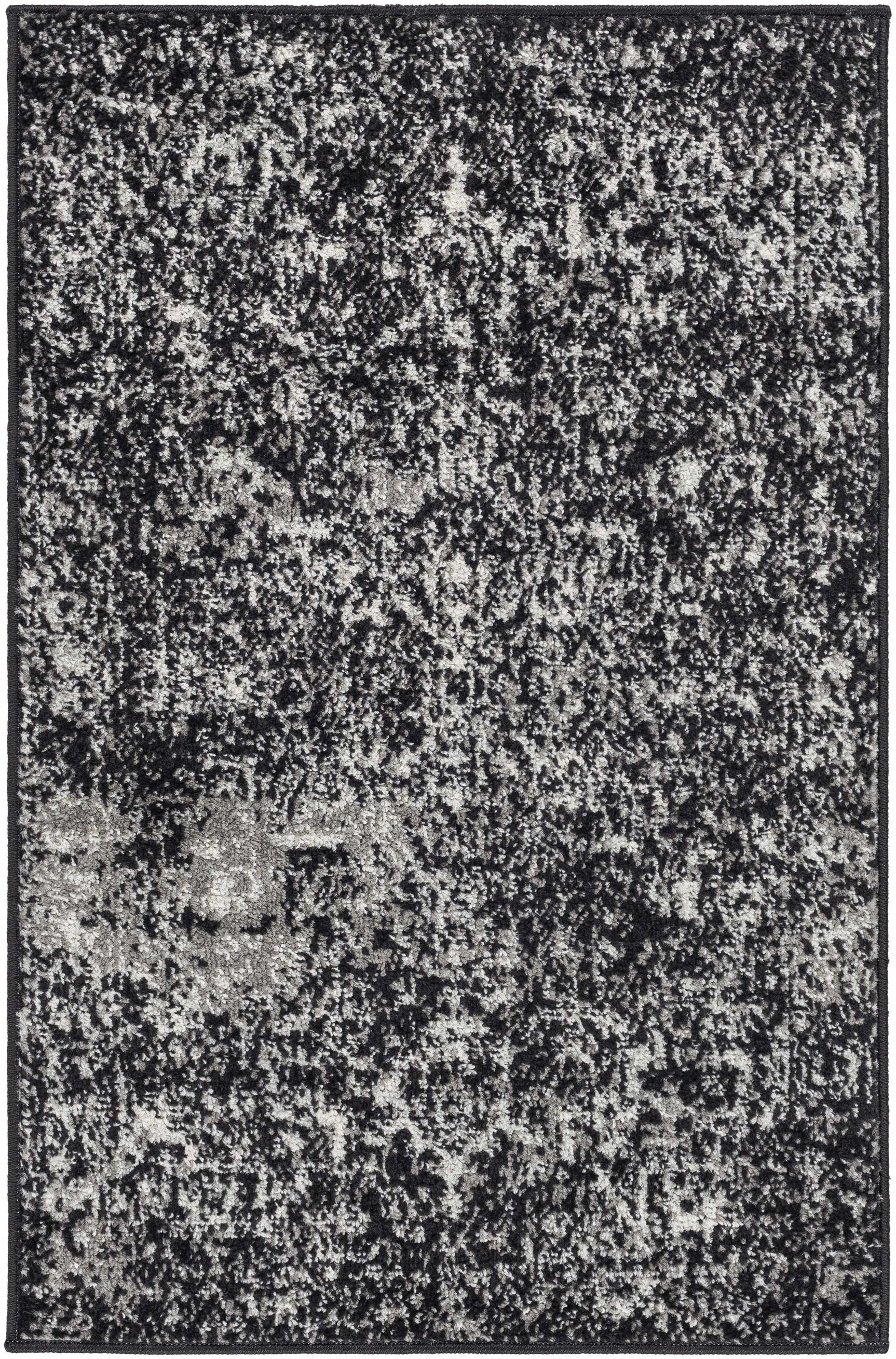 Rachel Black Area Rug - Ornate Home