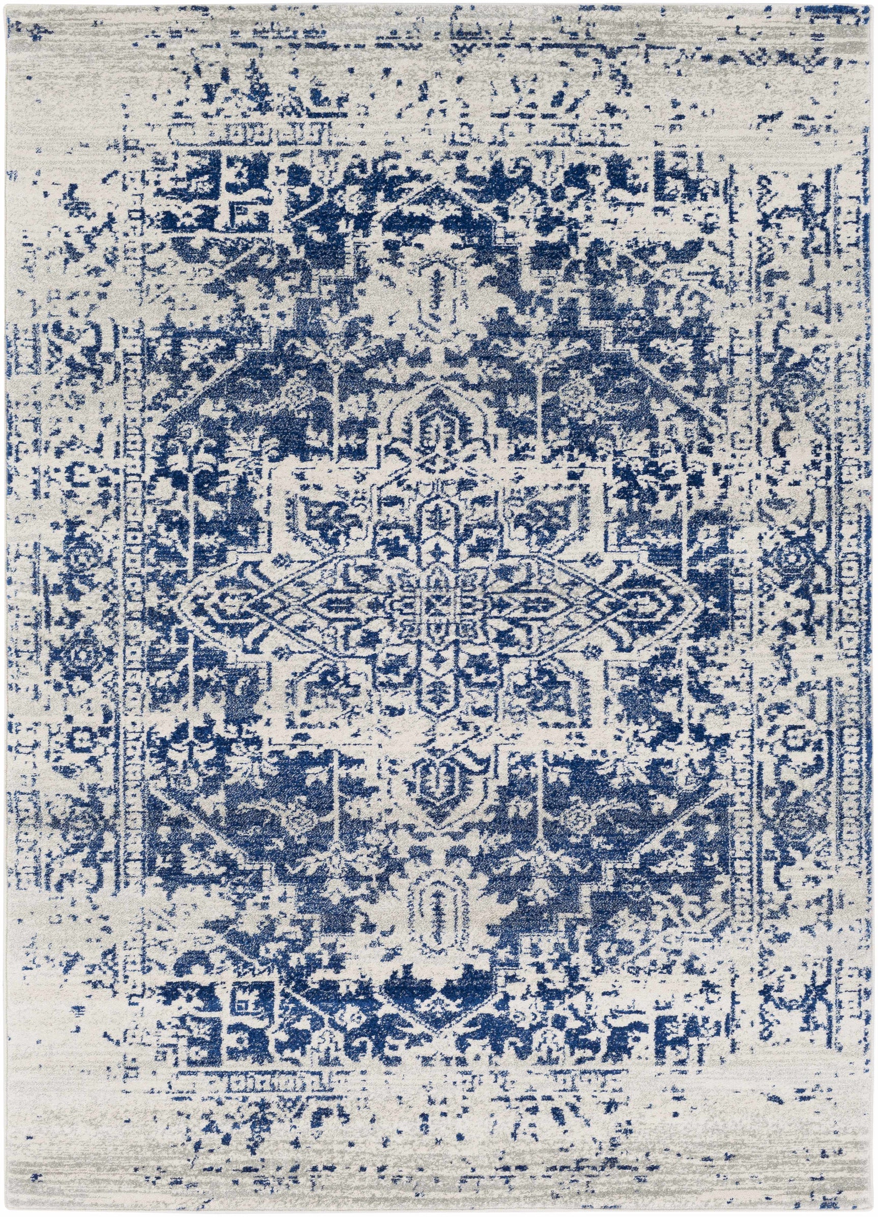 Rachel Navy Area Rug - Ornate Home