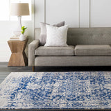Rachel Navy Area Rug - Ornate Home
