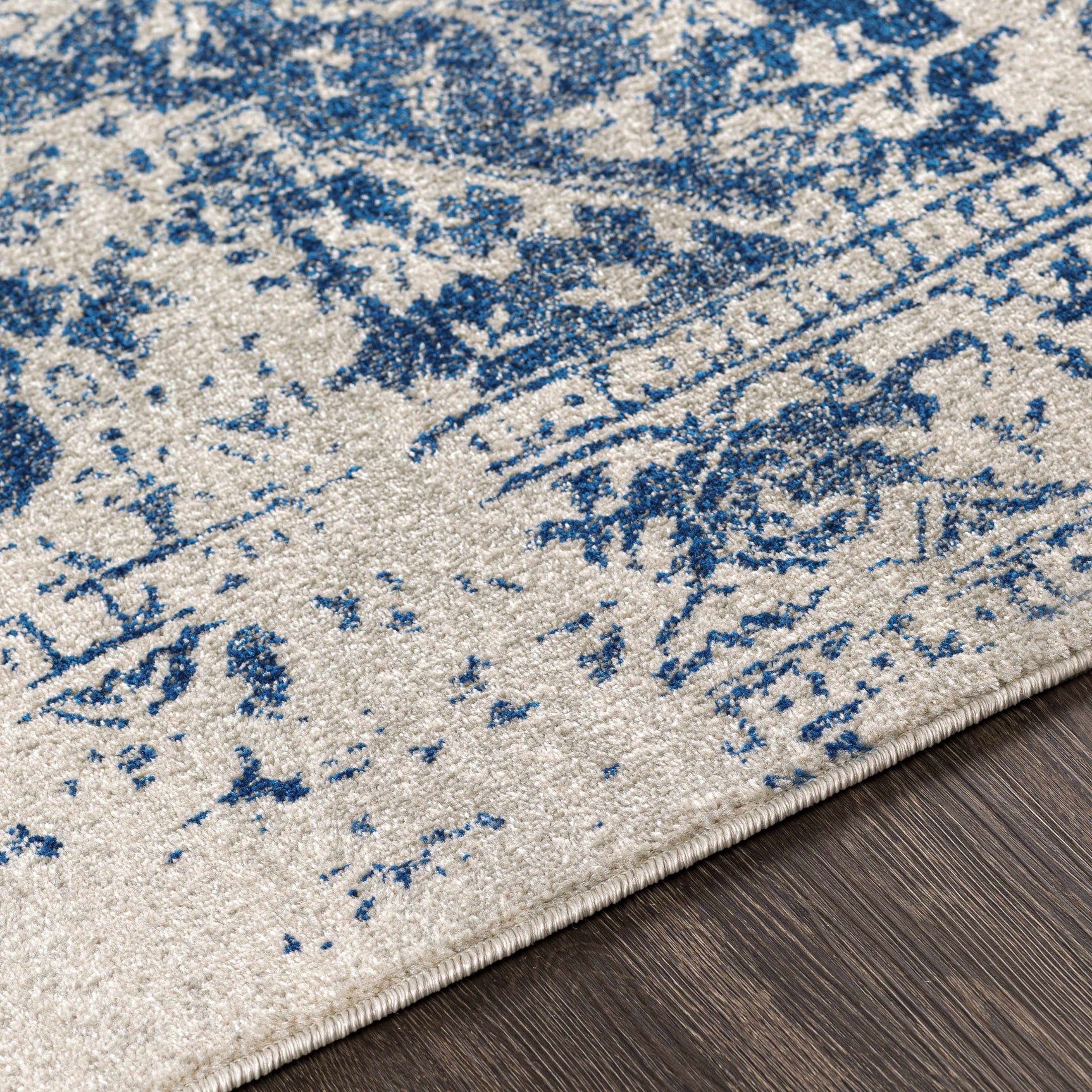 Rachel Navy Area Rug - Ornate Home