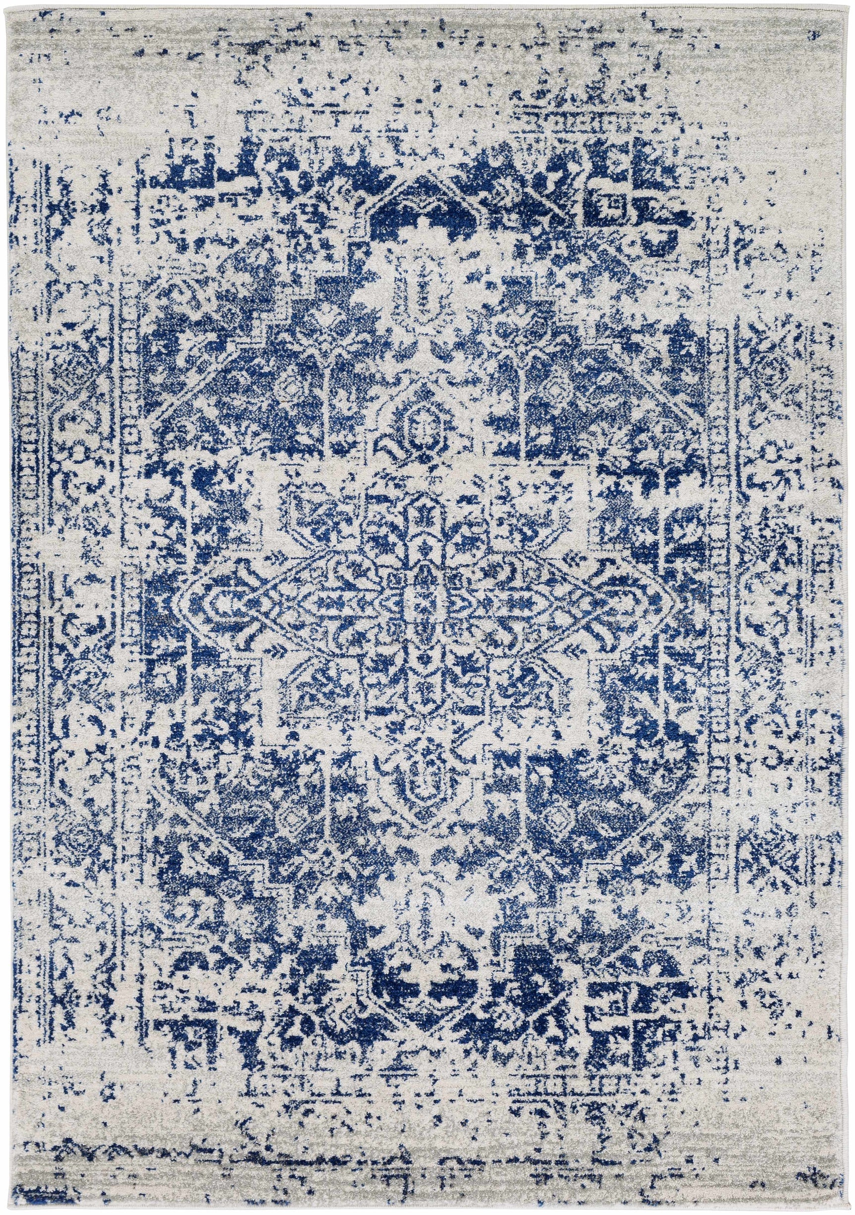 Rachel Navy Area Rug - Ornate Home