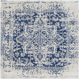 Rachel Navy Area Rug - Ornate Home