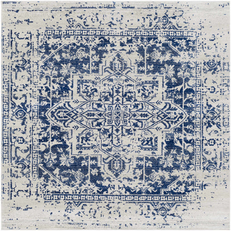 Rachel Navy Area Rug - Ornate Home