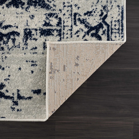 Rachel Navy Area Rug - Ornate Home