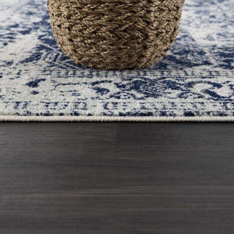 Rachel Navy Area Rug - Ornate Home