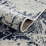 Rachel Navy Area Rug - Ornate Home