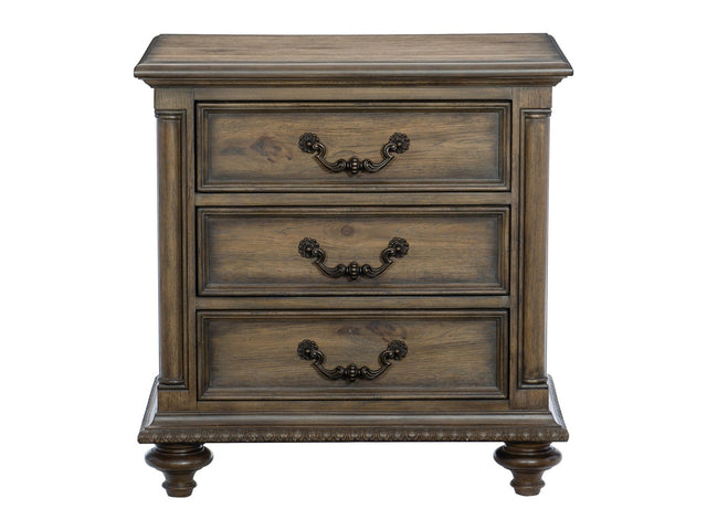 Rachelle Brown Nightstand - Ornate Home