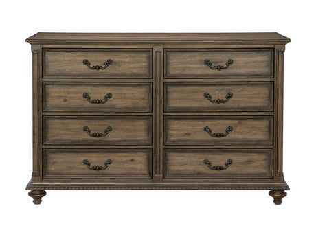Rachelle Brown Pecan Dresser - Ornate Home