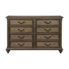 Rachelle Brown Pecan Dresser - Ornate Home