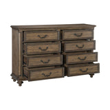 Rachelle Brown Pecan Dresser - Ornate Home