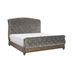 Rachelle Brown Queen Bed - Ornate Home