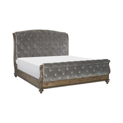 Rachelle Brown Queen Bed - Ornate Home