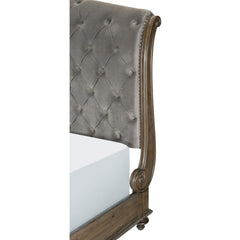 Rachelle Brown Queen Bed - Ornate Home