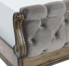 Rachelle Gray/Brown 4-piece Queen Bedroom Set - Ornate Home