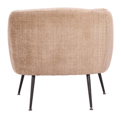 Racine Linen Beige Accent Chair - Ornate Home