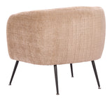 Racine Linen Beige Accent Chair - Ornate Home