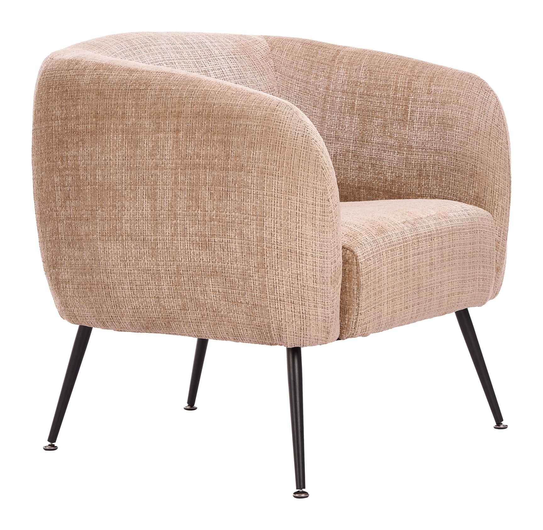 Racine Linen Beige Accent Chair - Ornate Home