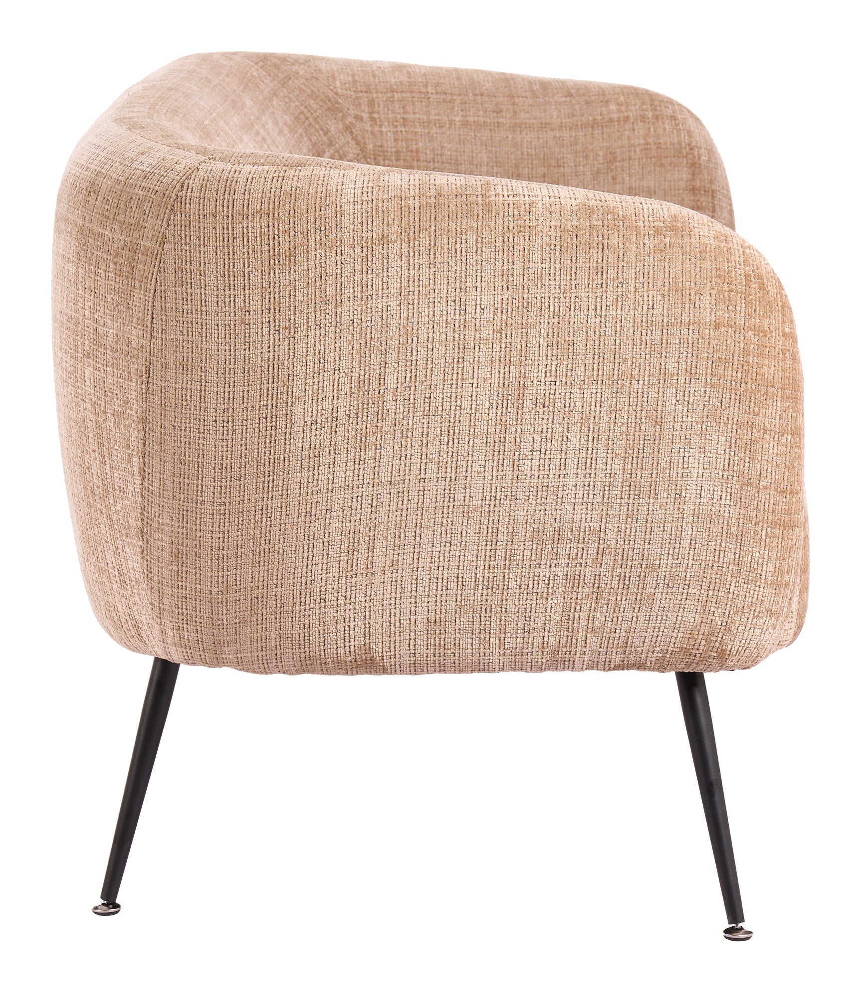 Racine Linen Beige Loveseat - Ornate Home
