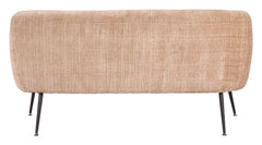 Racine Linen Beige Loveseat - Ornate Home