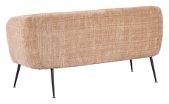 Racine Linen Beige Loveseat - Ornate Home