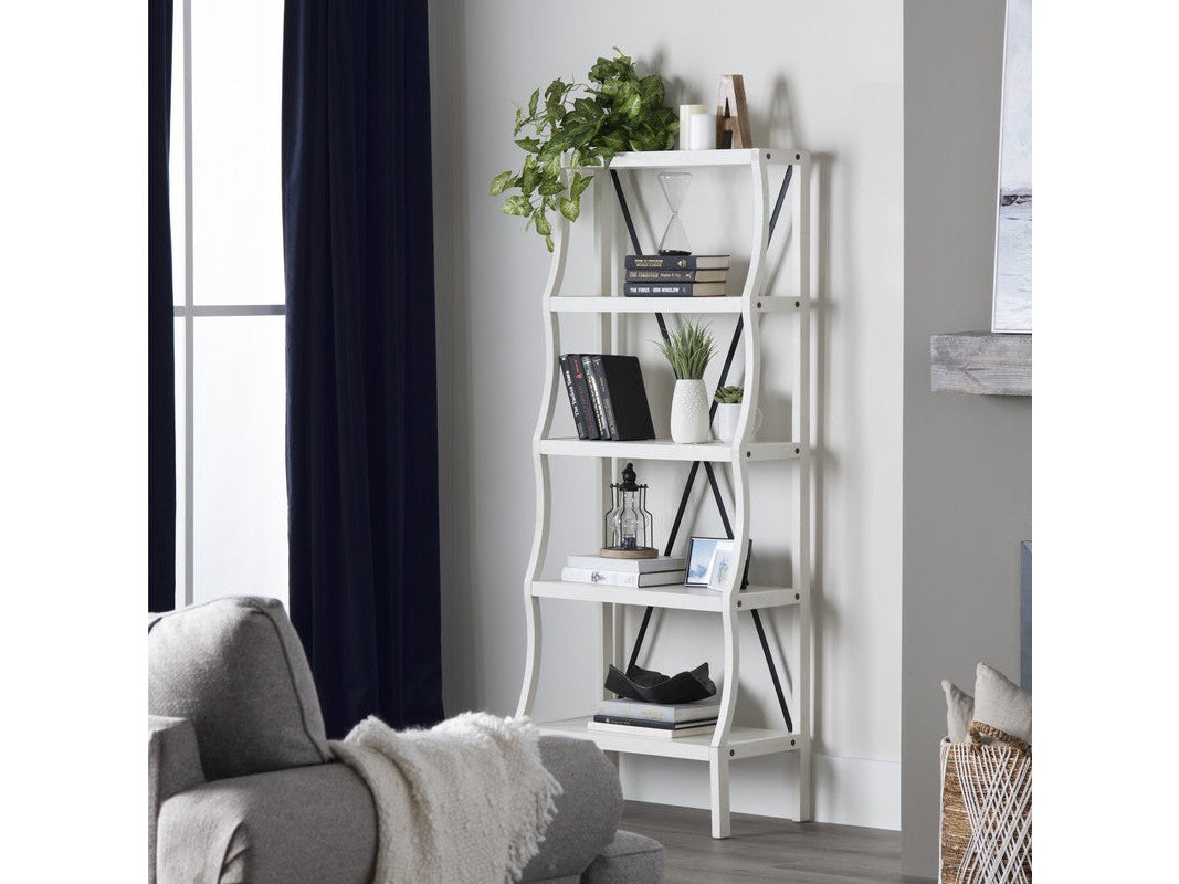 Radcliff White Etagere - Ornate Home