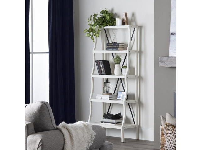 Radcliff White Etagere - Ornate Home