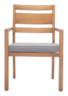 Rader Natural Outdoor Dining Chair (Set of 2) - Ornate Home