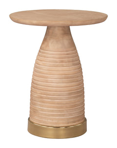 Radiant Natural Side Table - Ornate Home