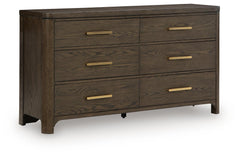 Radkin Burnished Brown Dresser - Ornate Home