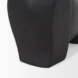 Radu Matte Black Large Metal Bull Decorative Object - Ornate Home