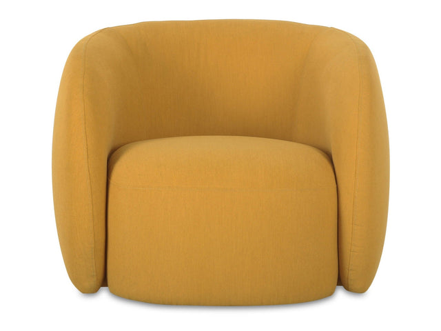 Rae Deep Yellow Outdoor Accent Chair - Ornate Home