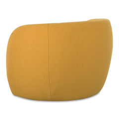 Rae Deep Yellow Outdoor Accent Chair - Ornate Home