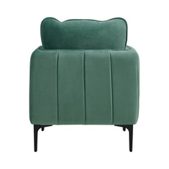 Rae Lavish Green Velvet Chair - Ornate Home