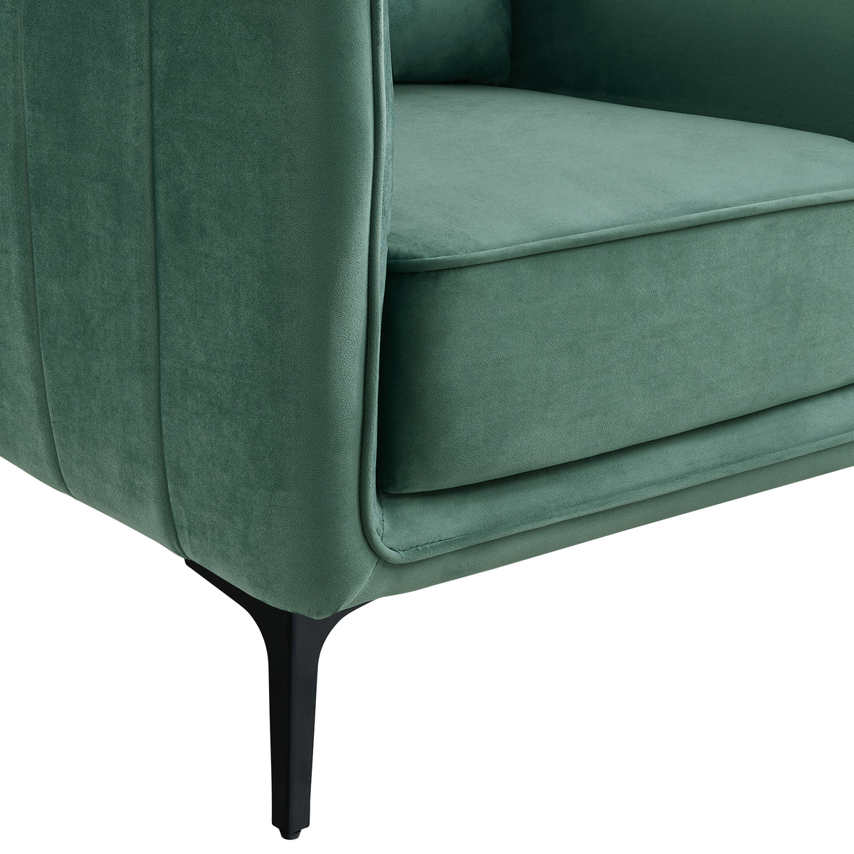 Rae Lavish Green Velvet Chair - Ornate Home