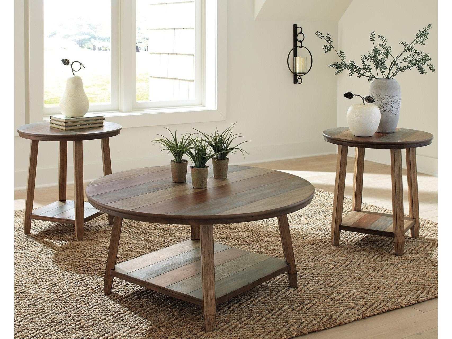 Raebecki Coffee Table Set / 3pc (Online Special Price) - Ornate Home