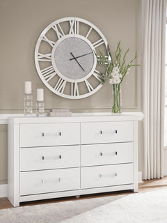 Raechalla White Dresser - Ornate Home