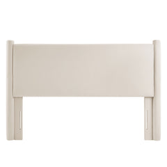 Rael Alabaster Performance Velvet Full Headboard - Ornate Home