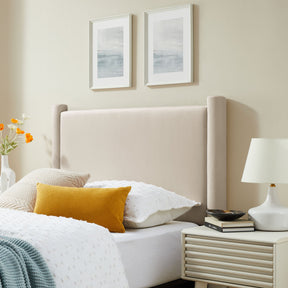 Rael Alabaster Performance Velvet Twin Headboard - Ornate Home