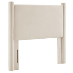 Rael Alabaster Performance Velvet Twin Headboard - Ornate Home