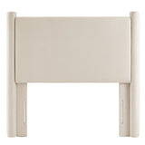 Rael Alabaster Performance Velvet Twin Headboard - Ornate Home