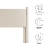 Rael Alabaster Performance Velvet Twin Headboard - Ornate Home