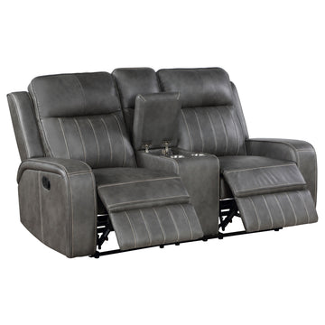Raelynn Grey  3-piece Reclining Sofa Set - Ornate Home