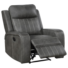 Raelynn Grey  3-piece Reclining Sofa Set - Ornate Home