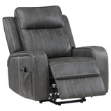 Raelynn Grey Power Lift Recliner Chair - Ornate Home