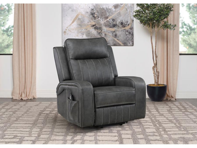 Raelynn Grey Power Lift Recliner Chair - Ornate Home