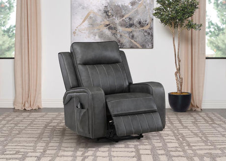 Raelynn Grey Power Lift Recliner Chair - Ornate Home