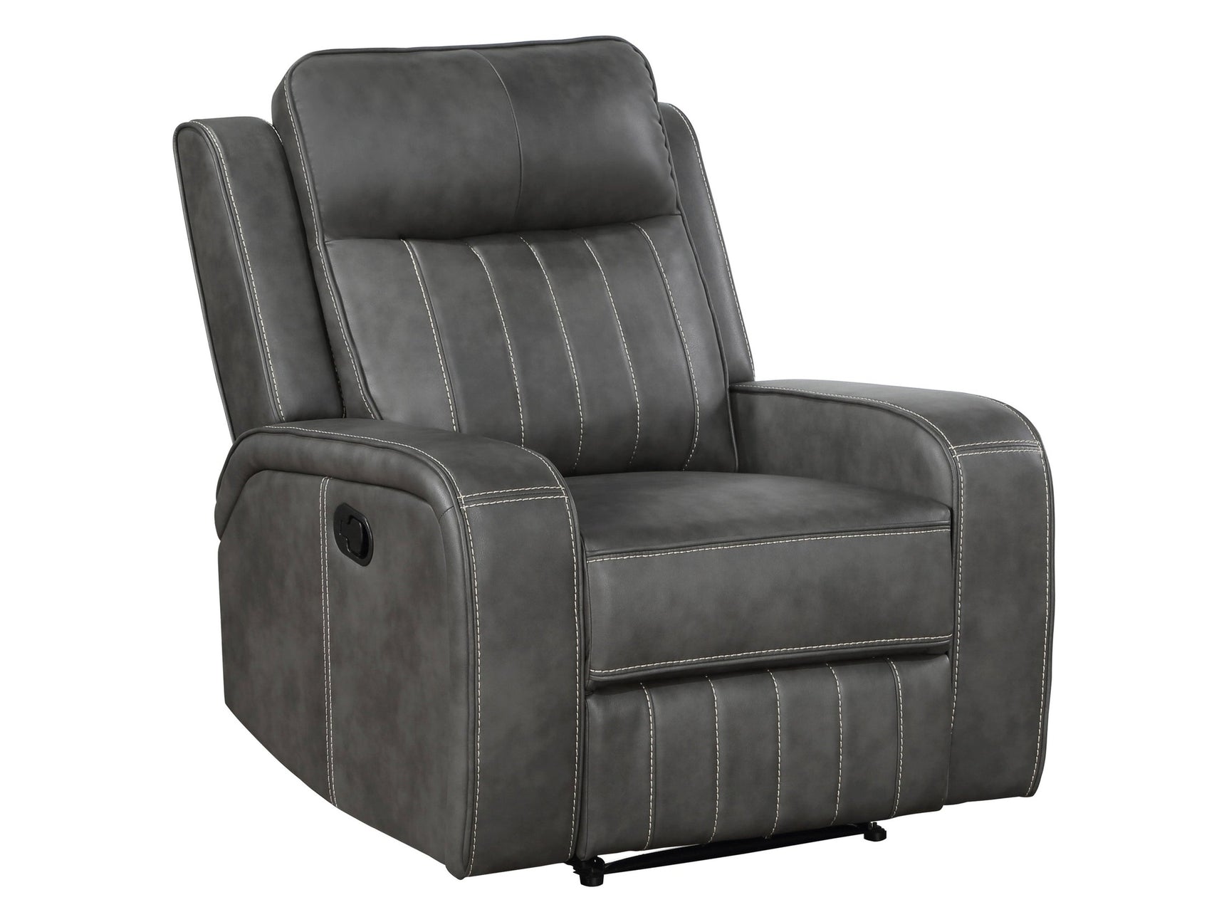 Raelynn Grey Recliner - Ornate Home