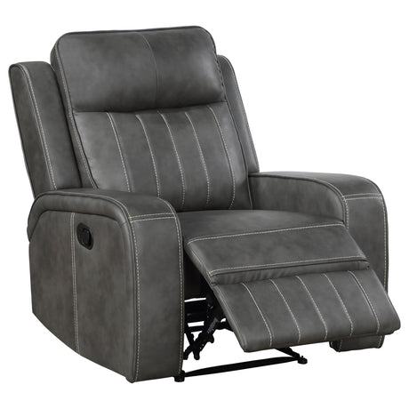 Raelynn Grey Recliner - Ornate Home